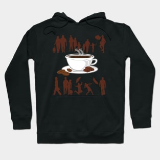 Coffee Makes People Happy - Coffee Lover Hoodie